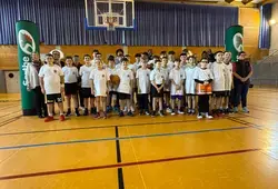 Des jeunes du Monfort sport basket ont rencontré des joueurs du MSB