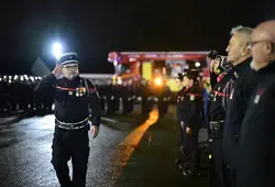 Les sapeurs-pompiers de la Sarthe ont célébré la Sainte-Barbe