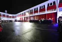 Les sapeurs-pompiers de la Sarthe ont célébré la Sainte-Barbe