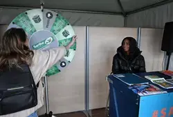 Le stand du Département de la Sarthe