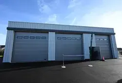 Inauguration d'un nouveau bâtiment technique à Sargé-lès-Le-Mans