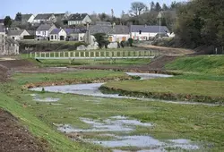 Le lac de Saint-Calais a été préservé et remis en eau