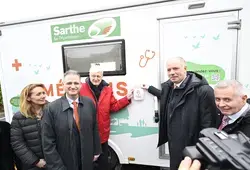 Le Médibus sarthois rejoint le réseau « France Santé »