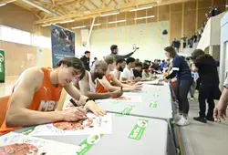 Le MSB s’est entraîné à Champagné avec le Département !