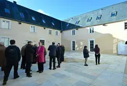 Point d'étape sur les travaux du tiers-lieu Les Récollets à Montval-sur-Loir