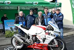 24 Heures Motos : le Département soutient l'équipe sarthoise METISS