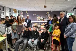 Les collégiens s’initient à la photographie avec le Département 