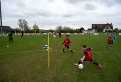 Le Mans FC à la rencontre des jeunes du club à Mansigné