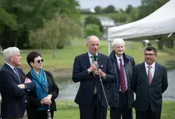 Le lac de Saint-Calais inauguré et ouvert au public