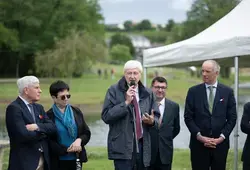 Le lac de Saint-Calais inauguré et ouvert au public