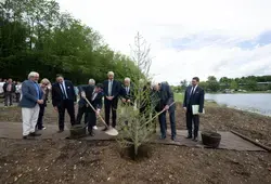 Le lac de Saint-Calais inauguré et ouvert au public