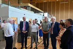 Inauguration du gymnase Jean Rondeau après sa rénovation