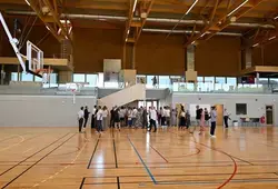 Inauguration du gymnase Jean Rondeau après sa rénovation
