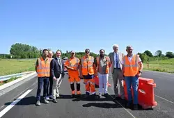 Mise en service du viaduc de l’Huisne Sarthoise et du barreau de Connerré