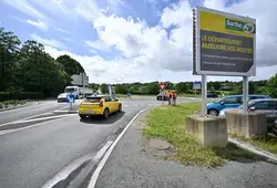 Saint-Rémy-de-Sillé : Construction d’un nouveau carrefour giratoire (RD 4/RD 304) 