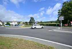 Saint-Rémy-de-Sillé : Construction d’un nouveau carrefour giratoire (RD 4/RD 304) 