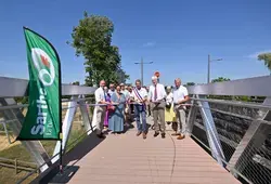 Une nouvelle passerelle à Noyen-sur-Sarthe