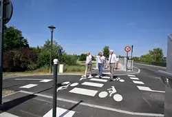 Une nouvelle passerelle à Noyen-sur-Sarthe