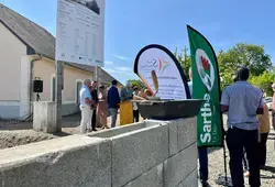 Première pierre pour la Maison de Santé Pluridisciplinaire du Lude