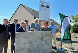 Première pierre pour la Maison de Santé Pluridisciplinaire du Lude