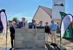 Première pierre pour la Maison de Santé Pluridisciplinaire du Lude