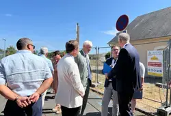 Première pierre pour la Maison de Santé Pluridisciplinaire du Lude