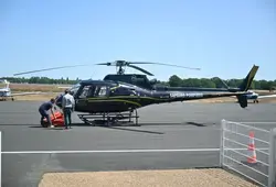 L’hélicoptère MORANE72 renforce la lutte contre les incendies en Sarthe