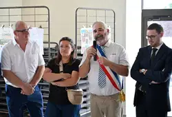 Inauguration de la salle polyvalente et du city stade à Ségrie