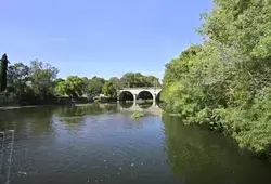 Reconstruction du vannage du barrage à La Suze-sur-Sarthe