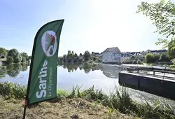 Reconstruction du vannage du barrage à La Suze-sur-Sarthe