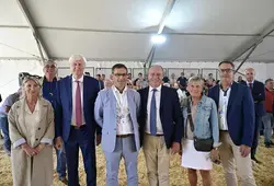 Inauguration de l'espace agricole de la Foire du Mans