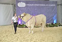 Inauguration de l'espace agricole de la Foire du Mans