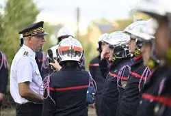 Les sapeurs-pompiers de la Sarthe à l'honneur