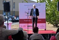 Inauguration de l'EHPAD La Providence à Ecommoy