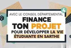 Appel à projets pour développer la vie étudiante en Sarthe !