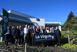 Lancement du chantier pôle économique « La Virgule » à Sablé-sur-Sarthe