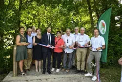 Inauguration d'une voie douce à Torcé-en-Vallée