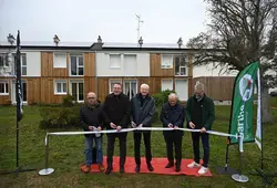 La résidence Division Leclerc inaugure ses travaux de réhabilitation thermique