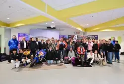 120 collégiens à la rencontre de Damien Saulnier