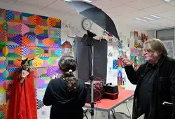 Les collégiens s’initient à la photographie avec le Département 