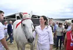 Inauguration de l'espace agricole de la Foire du Mans