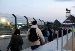 Inauguration de la passerelle « Don Panoz » sur le circuit des 24 Heures