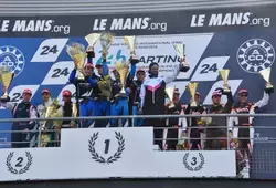 Podium 24 heures karting : groupe 2