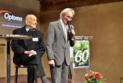Jacques Chaussumier, doyen du magazine, et Daniel Levoyer, son directeur