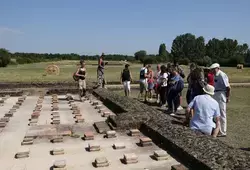 Site archéologique d'Aubigné-Racan : 11 jeunes du monde entier pour les travaux de conservation