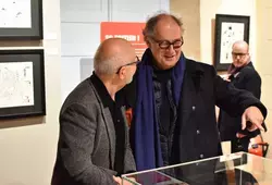 2 nouveaux auteurs découvrent l’expo