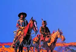 Le lieutenant Blueberry à l'Épau