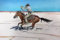 Le lieutenant Blueberry à l'Épau