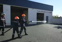 Les cadets de la sécurité civile du Lude en manœuvre