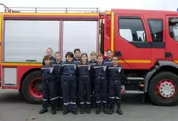 Les cadets de la sécurité civile du Lude en manœuvre